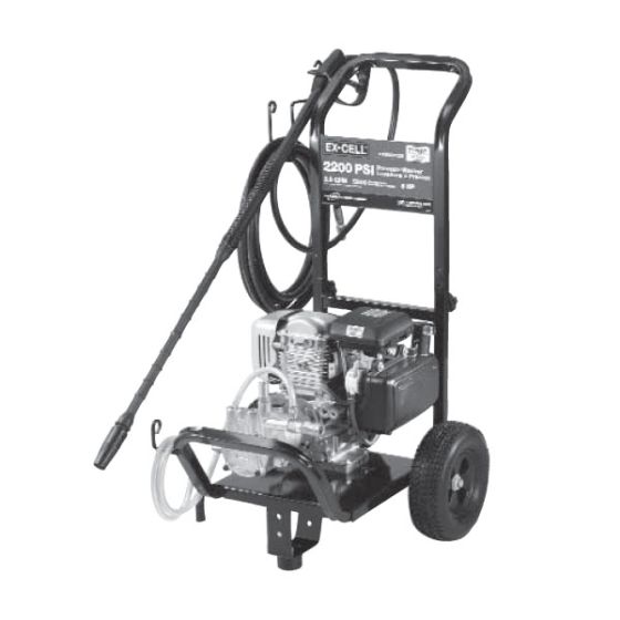 PRESSURE WASHER 2200 PSI 2.5 GPM