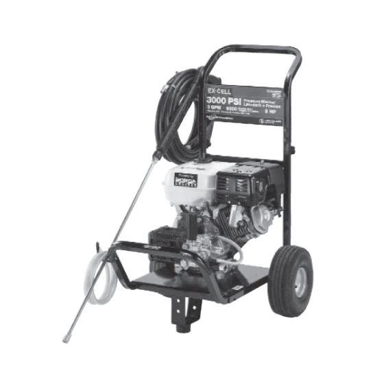 PRESSURE WASHER 3000 PSI 3.0 GPM