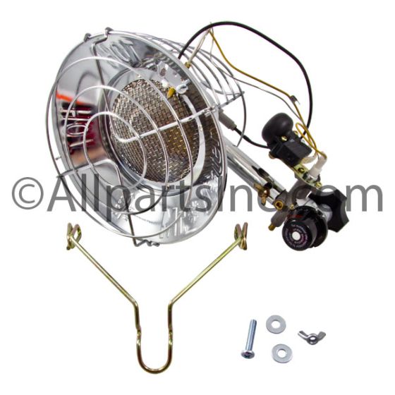 mh15ts single tank top heater front view