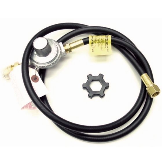 5' Propane hose and regulator assembly