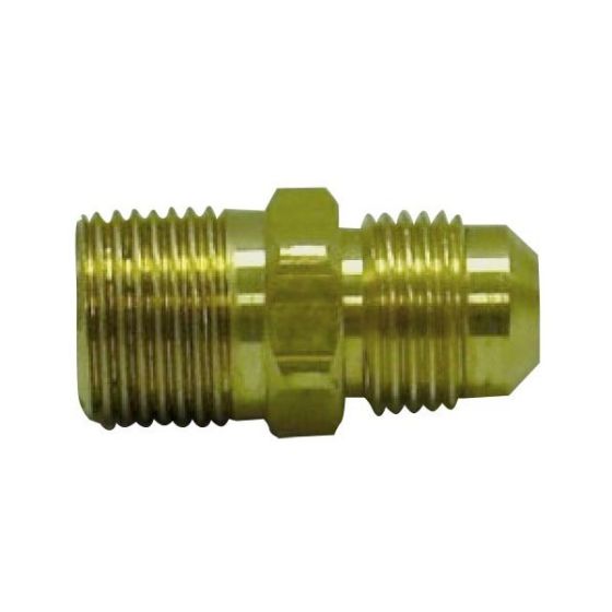 3/8 Male pipe thread x 3/8 Male flare th