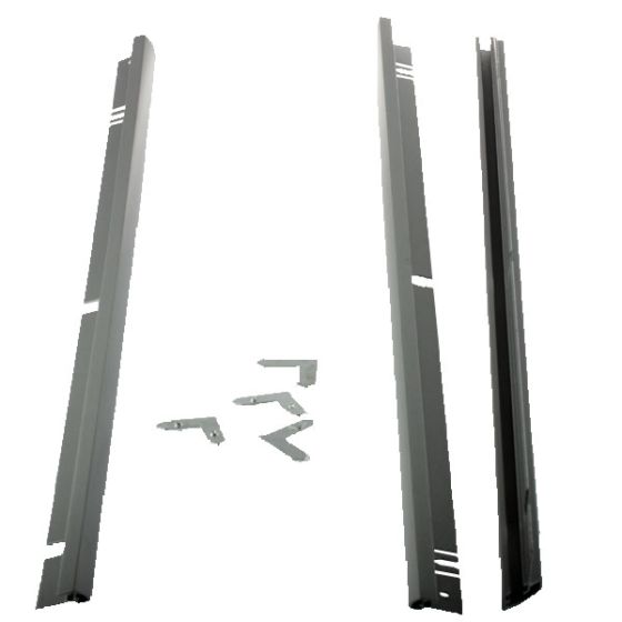 3 PIECE FIREBOX PLATINUM PERIMETER TRIM
