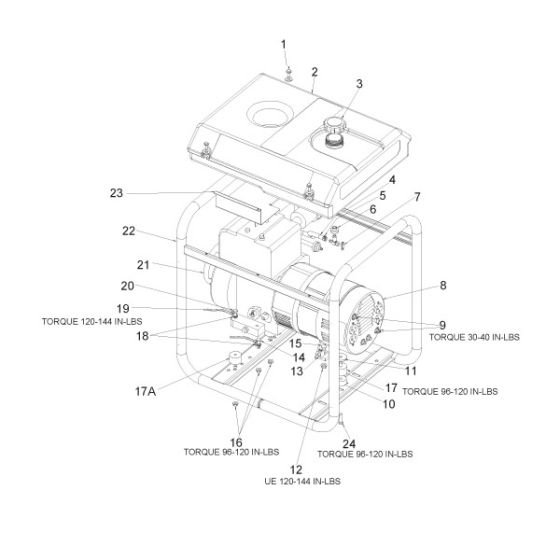 GB4000-1 GEN 4000W 8HP B&S