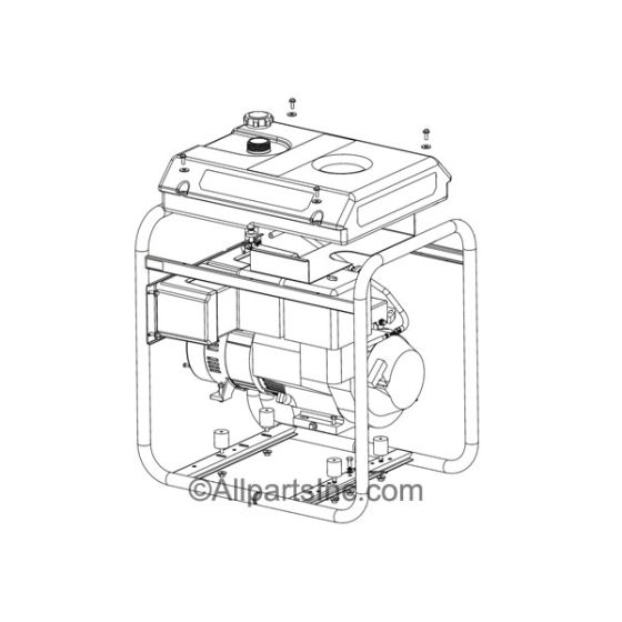 GENERATOR 4250W 9HP HONDA