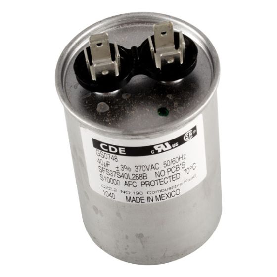 CAPACITOR 40UF 370V START WINDING