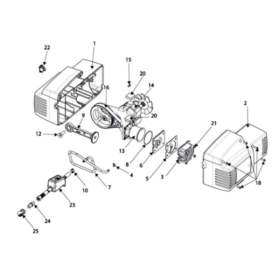 1.0HP 0Gall Air compressor
