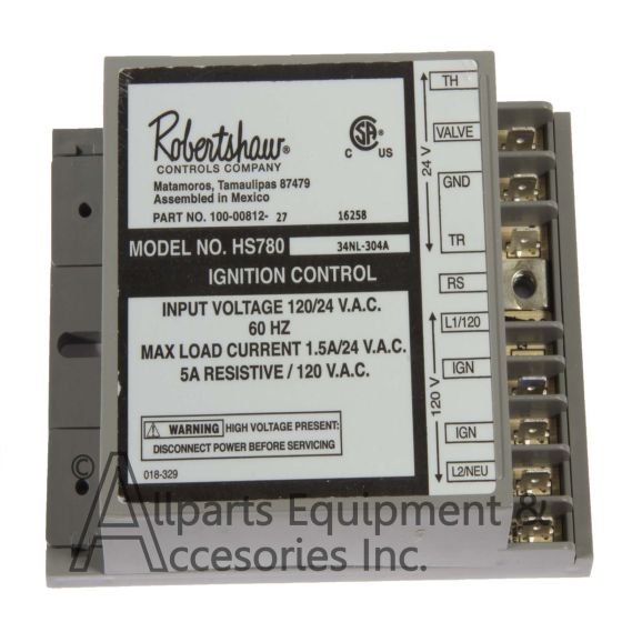 Robertshaw HS780 Ignition Control