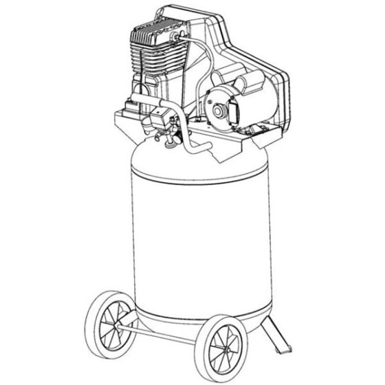 5HP 40Gall Air compressor