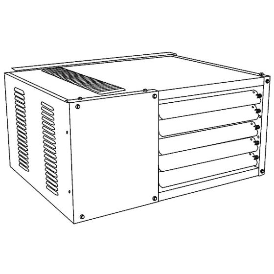 Propane garage heater