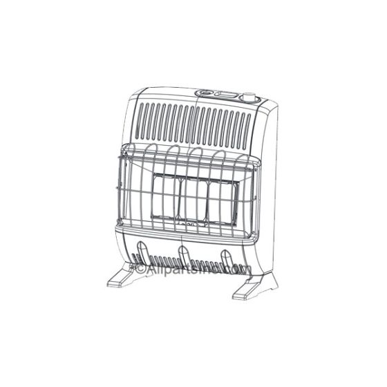 UNVENTED PLAQUE HEATER