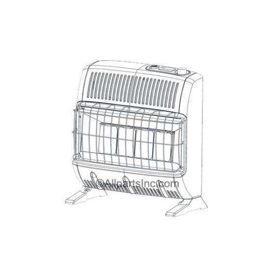 UNVENTED PLAQUE HEATER