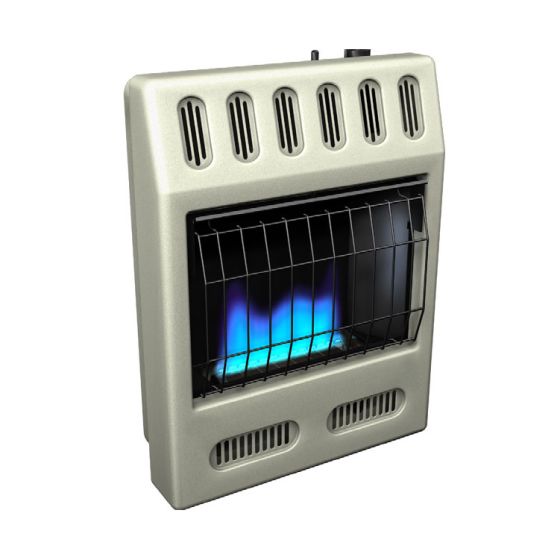 GLO WARM BLUE FLAME VENT FREE HEATER