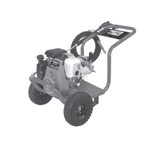 6HP 2.5 GPM 2750 PSI pressure washer