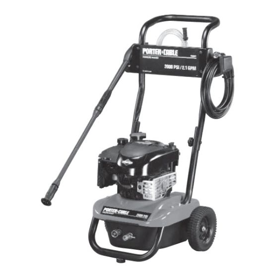 2000PSI 2.1GPM Pressure washer