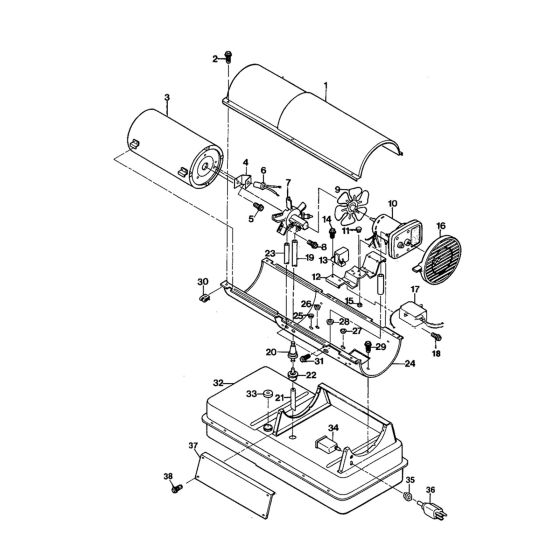 Portable Kerosene construction heater