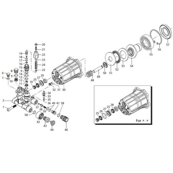 AR PUMP 3400 RPM