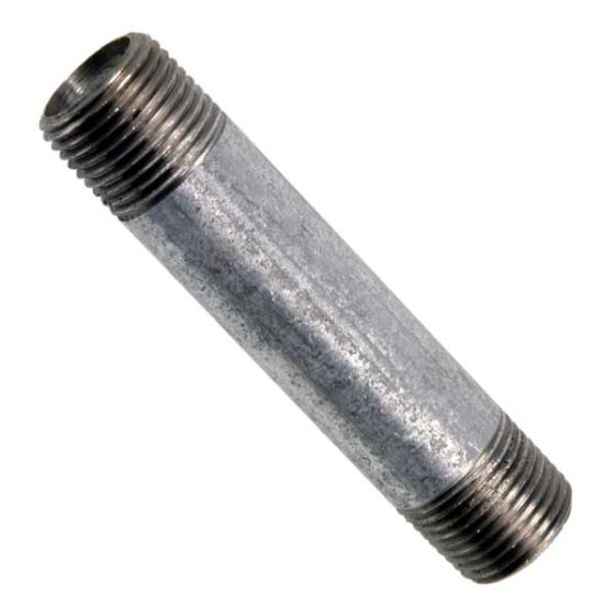 3/8 X 3 Galvenized nipple