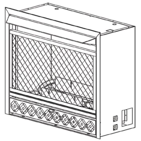 VENT-FREE GAS FIREPLACE INSERT