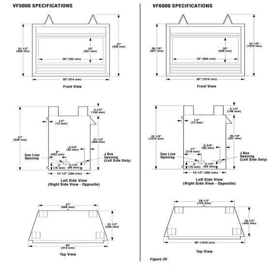 SUPERIOR UNVENTED GAS FIREPLACE