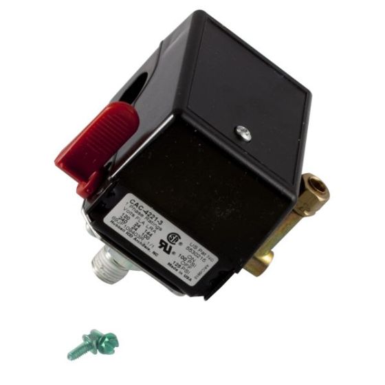 Z-CAC-4221-3 pressure switch on/off 110/125 1/4 MPT front view