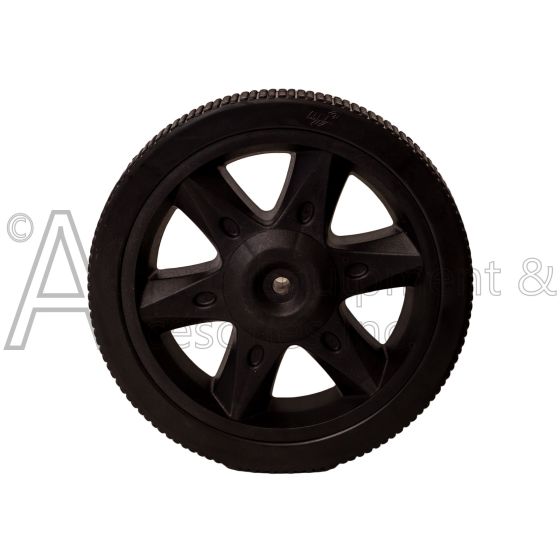 7112339 Polypropylene Black PVC pressure washer wheel assembly