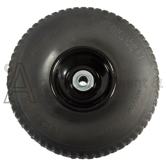 Front side view of wheel