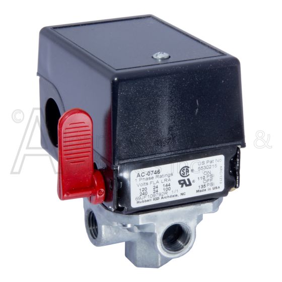 Data tag on Z-AC-0746 4 port pressure switch