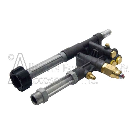 92841410 Complete Manifold  Front view of pump