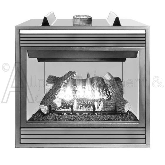 B-VENT ELECTRONIC PROPANE SUPERIOR FIREPLACE