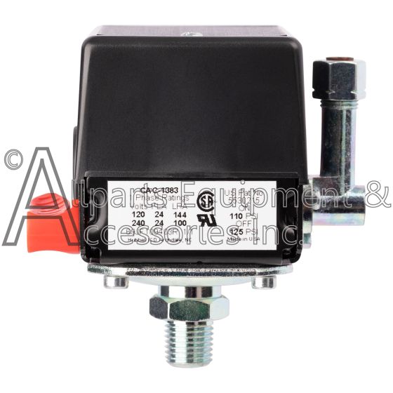 cac-1383 pressure switch label