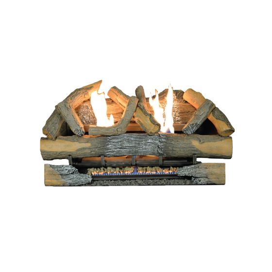 A log set from the CRHED series shown in operation.