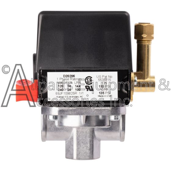 D20206 four port pressure switch