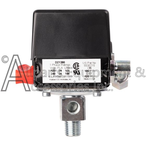 D21360 pressure switch specifications