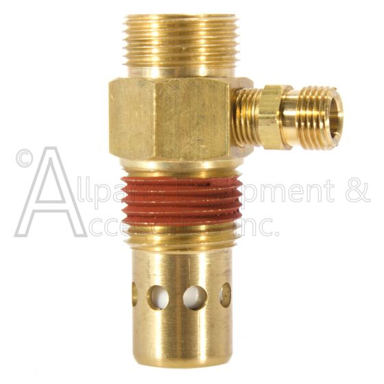 DAC-252 CHECK VALVE 1/2 MNPT x 5/8 MFTCF HIGH TEMP