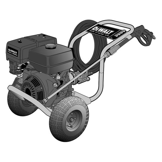 Dewalt DP2800 residential pressure washer.