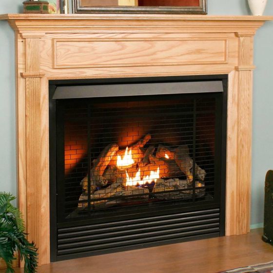 FDI32R Duluth Forge Full Size 32 Inch Vent Free Zero Fireplace