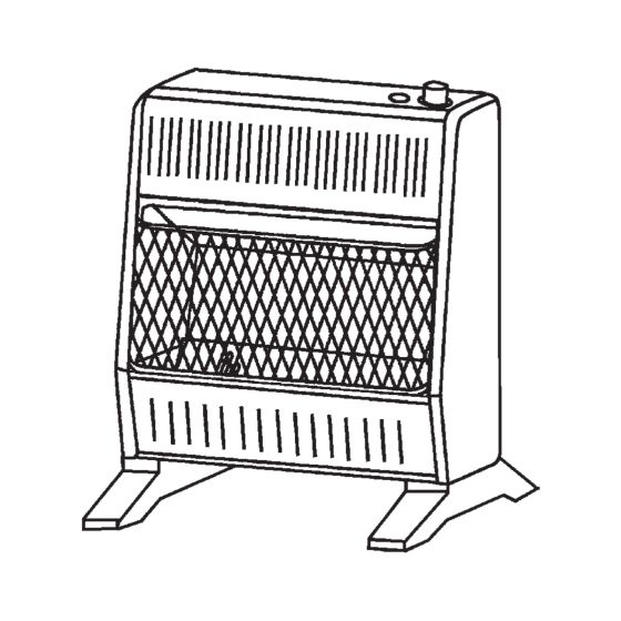 Propane(LP)/Natural Gas(NG) Heater
