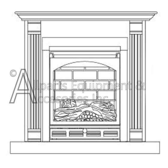 hgc23ton desa all in one unvented fireplace