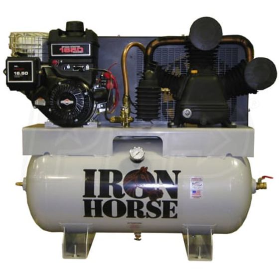 ih12g30trke-bs iron horse 12-hp 30 gal air compressor