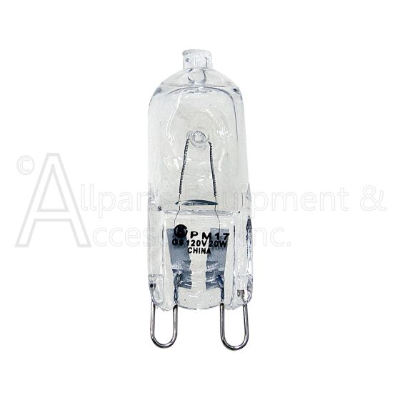 BULB, G9 120V/20W T 3000K Clear