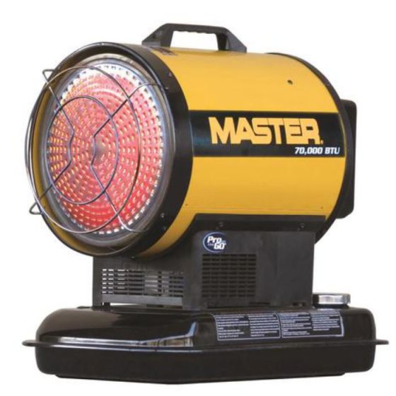 70,000 BTU OIL FIRED RADIANT HEATER