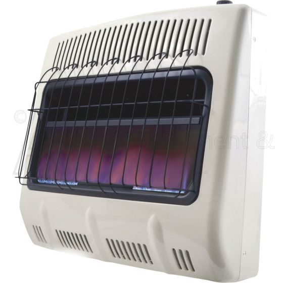 MHVFB30LPT Propane Vent Free Blue Flame Wall Heater 
