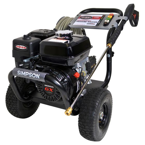 PS3228 pressure washer front right angle view