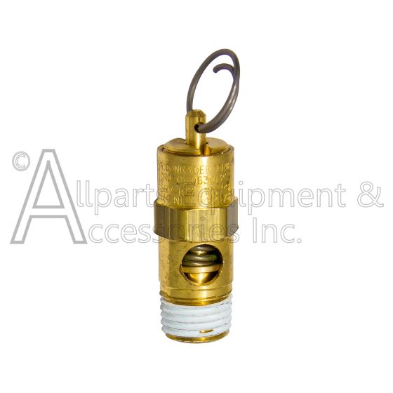 PSV1/4-125 SAFETY VALVE 1/4", 125 PSI