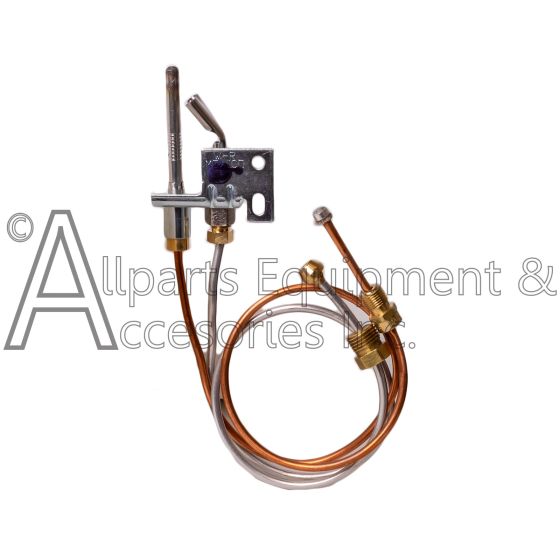 PT-1LP complete pilot assembly for propane gas fireplaces