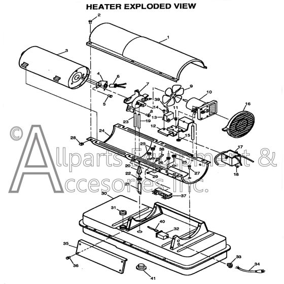 rem150a remington forced air heater