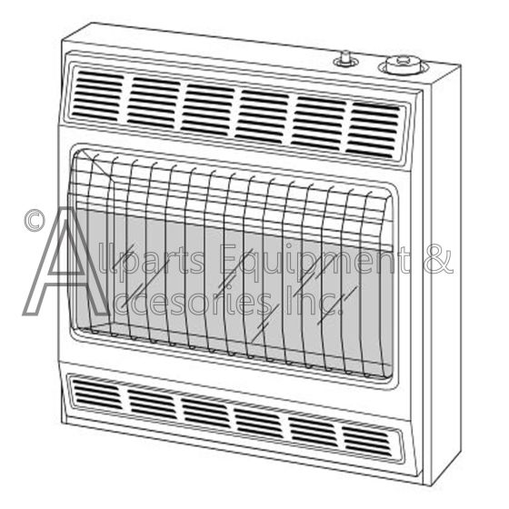 VP2000BA vanguard infrared gas heater