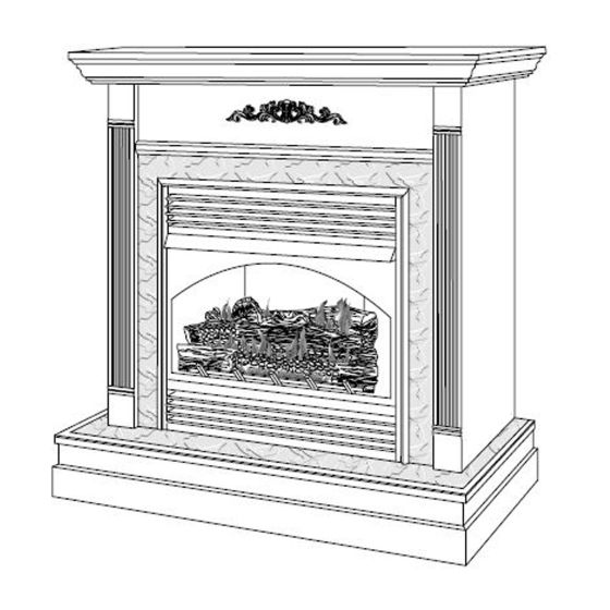 csgf28nv desa vent free gas log fireplace
