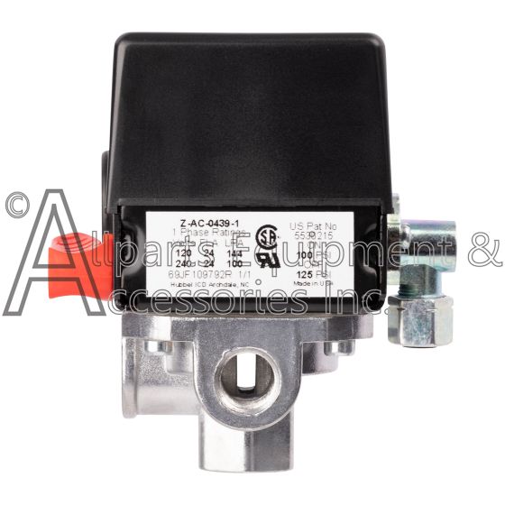 Z-AC-0439-1 pressure switch phase ratings