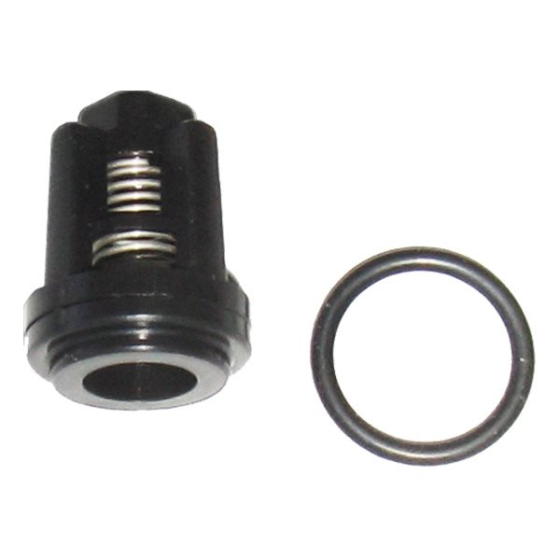 A valve and O-ring included in the ZX.0717 kit.